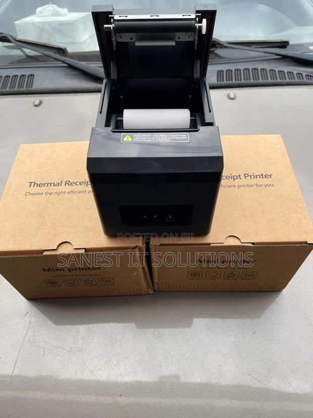 Mini Receipt Barcode Thermal Printer photo 2
