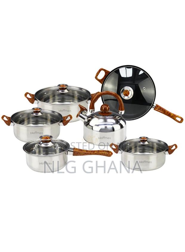 11 PCS Non-Stick Granite-Coated Wood Effect. Ghx2264 · Photo 1