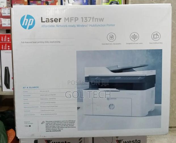 Hp Laser MFP 137fnw All in 1 Multifunction Wireless Printer photo 2
