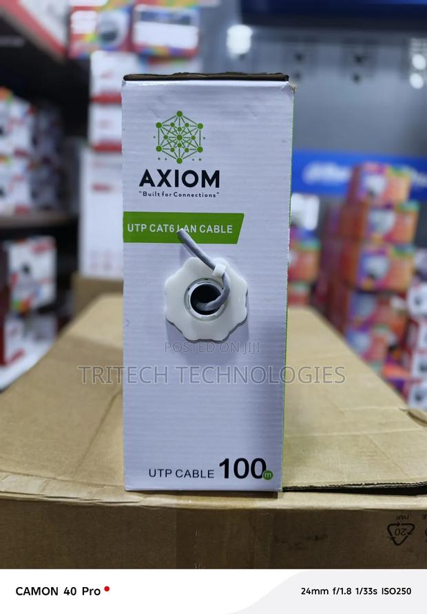 Axiom Cat6 Network Cable 100m Utp · Photo 4