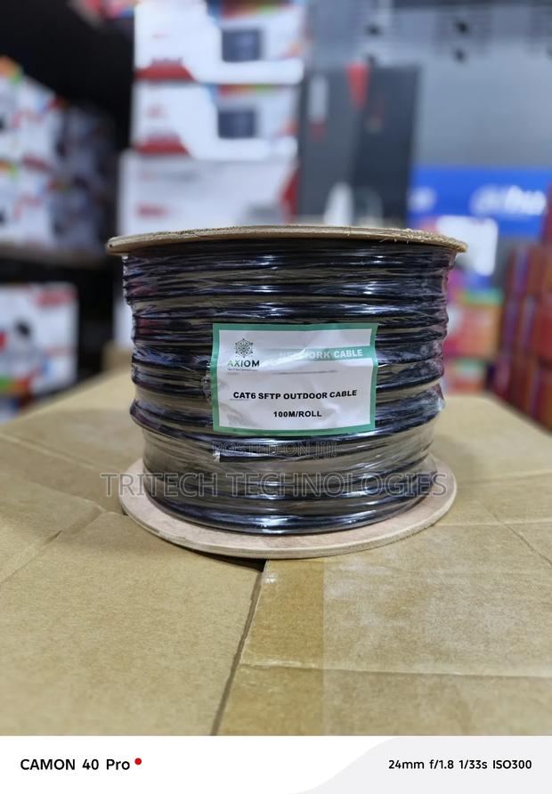 Axiom Outdoor (Sftp) Cat6 Network Cable 100m · Photo 4