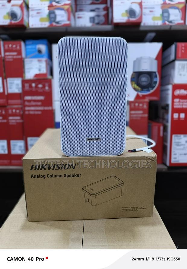 Hikvision Ds-Qae0120g1r Analog Cabinet Speaker Branding Post · Photo 4