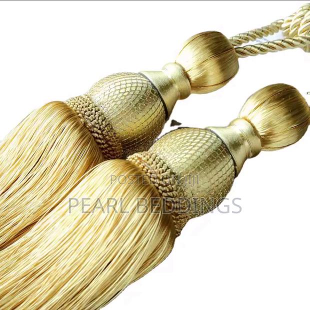 Premium Luxurious Curtains Tiebacks With It Hooks Available photo 4
