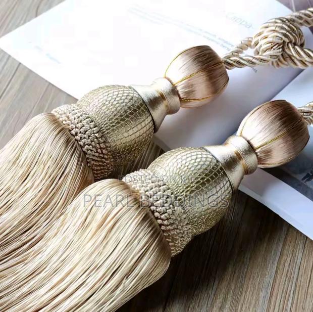 Premium Luxurious Curtains Tiebacks With It Hooks Available photo 5
