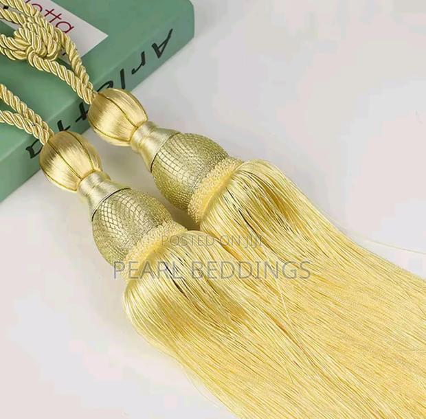 Premium Luxurious Curtains Tiebacks With It Hooks Available photo 6