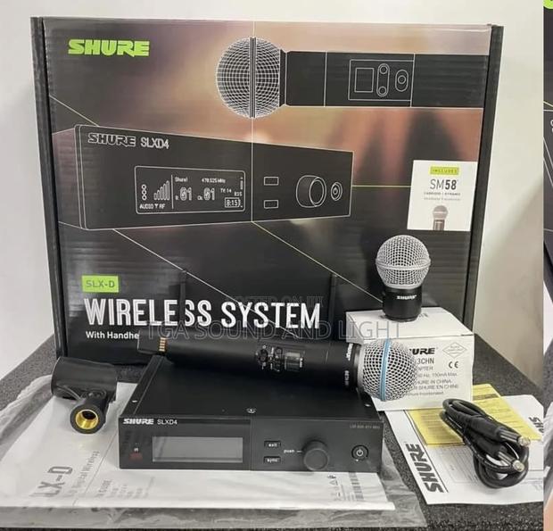 Shure Slxd4/Sm58 Wireless Microphone System · Photo 4