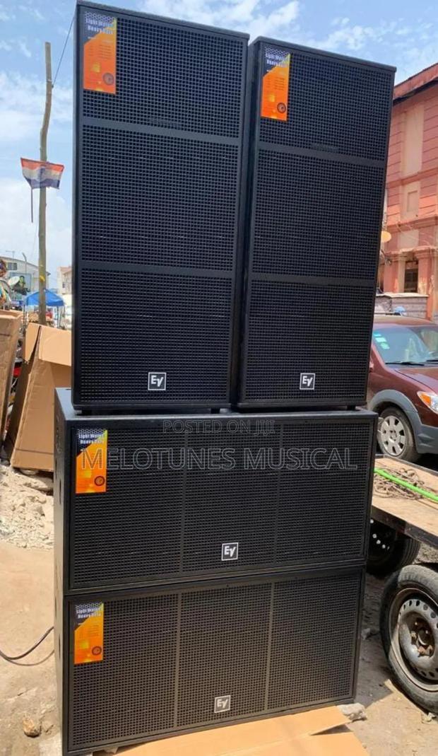Full Set Electro-Voice Speakers With Amplifier Rack · Photo 3
