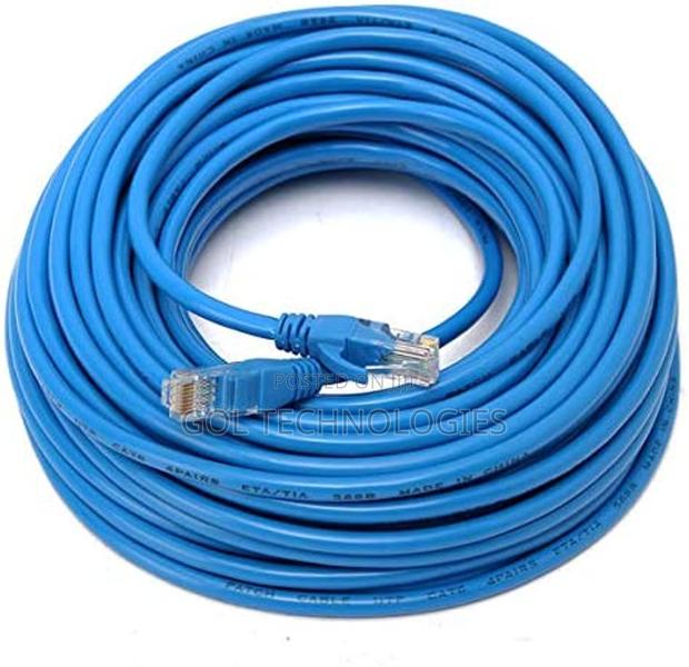 Cat6 Patch Cord 20m Full Copper Cable GHT · Photo 2