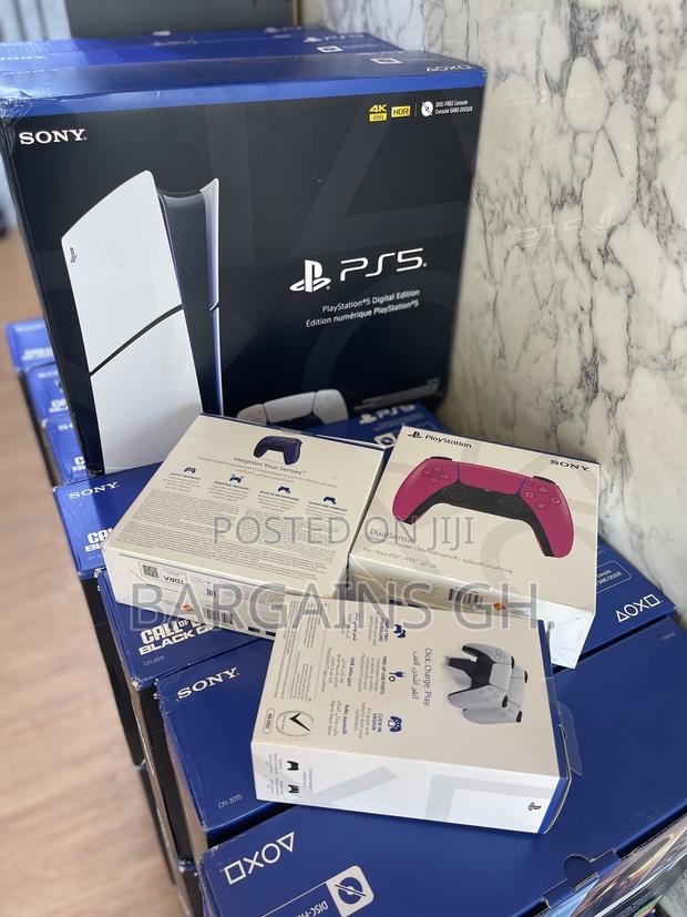 Ps5 Slim Digital + Extra Controller + Charging Dock (Xmas Promo) photo 2