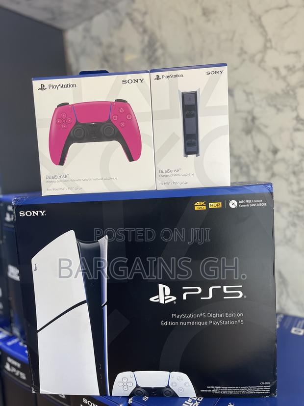 Ps5 Slim Digital + Extra Controller + Charging Dock (Xmas Promo) photo 4