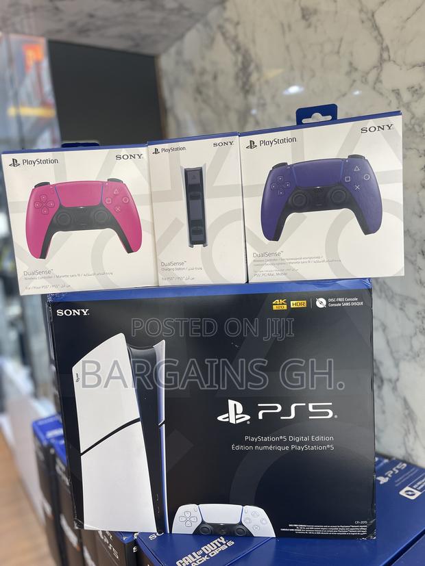 Ps5 Slim Digital + Extra Controller + Charging Dock (Xmas Promo)
