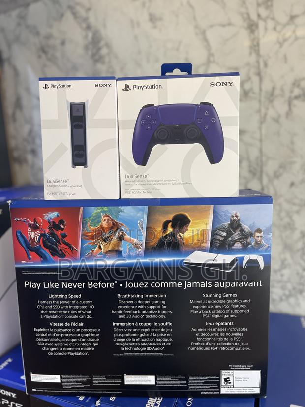 Ps5 Slim Digital + Extra Controller + Charging Dock (Xmas Promo) photo 5