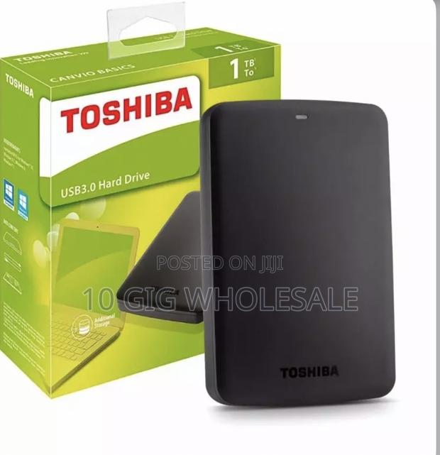 Toshiba External Hard Drive (1tb, 2tb 4tb)