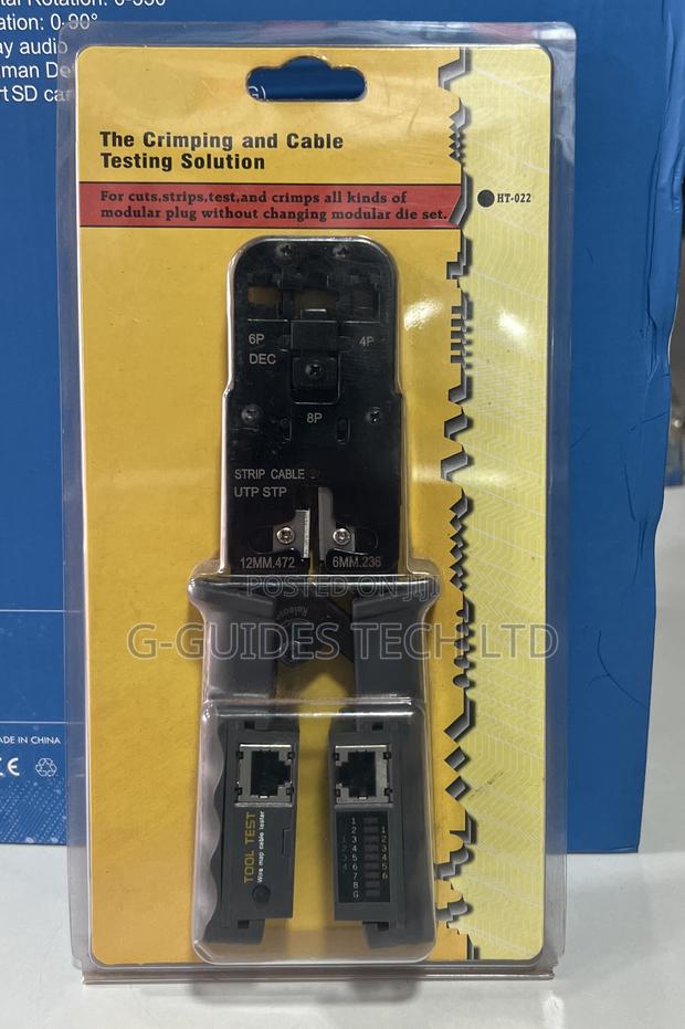 3-in-1 Crimping Tool With Network Cable Tester Ht-022 photo 2