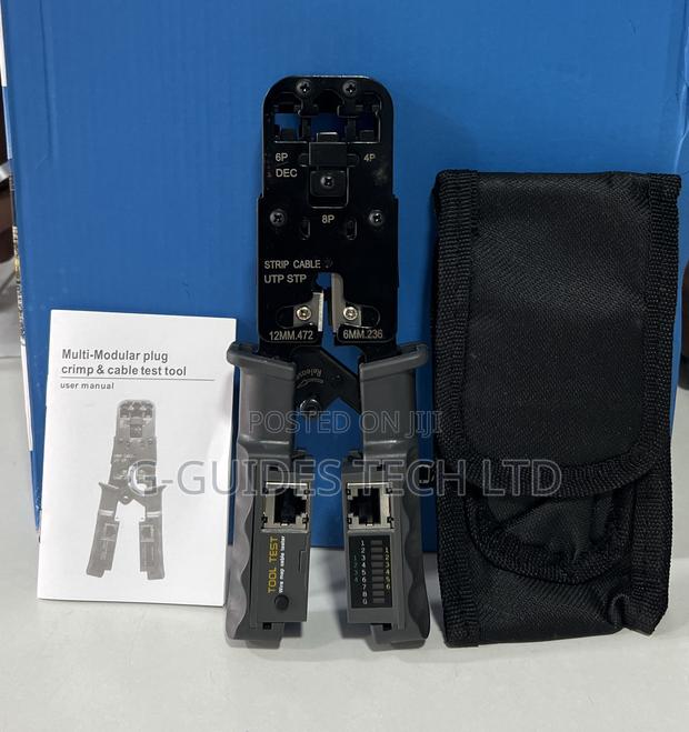 3-in-1 Crimping Tool With Network Cable Tester Ht-022 photo 3