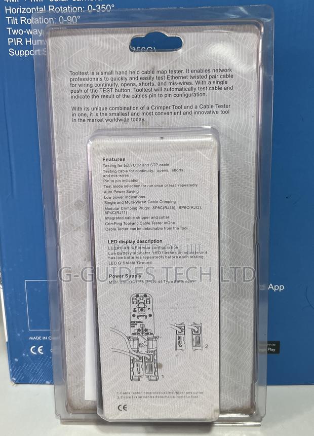 3-in-1 Crimping Tool With Network Cable Tester Ht-022 photo 4