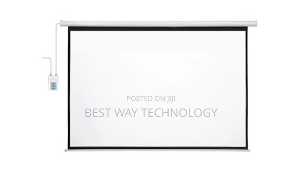 Projector Screen Electric 180cm X 180cm