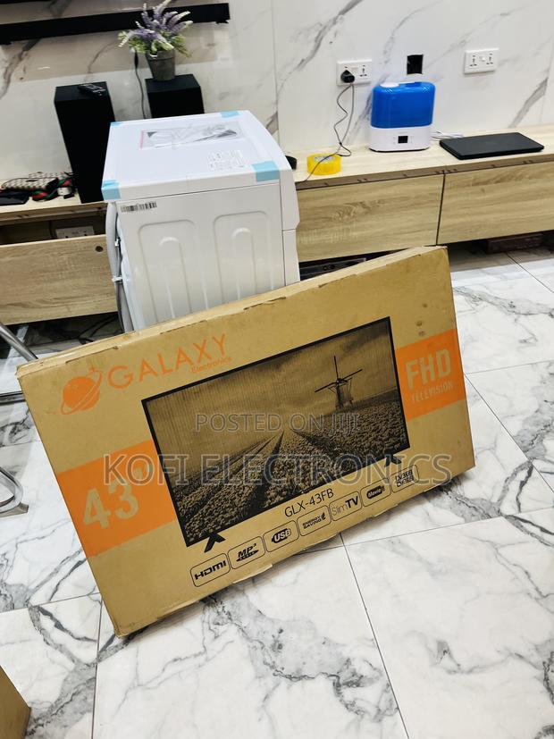 Fresh in Box Galaxy 43 Inch Digital Satellite Television. · Photo 3