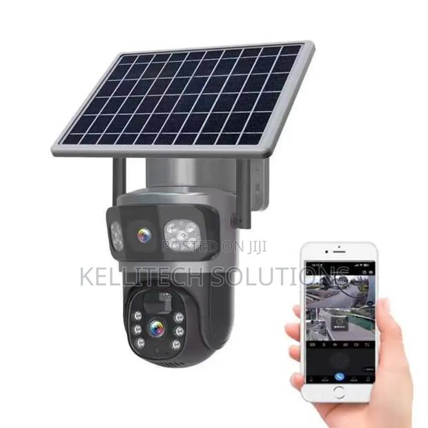 Solar 4g Dual Lens Eseecloud Cctv. All Networks