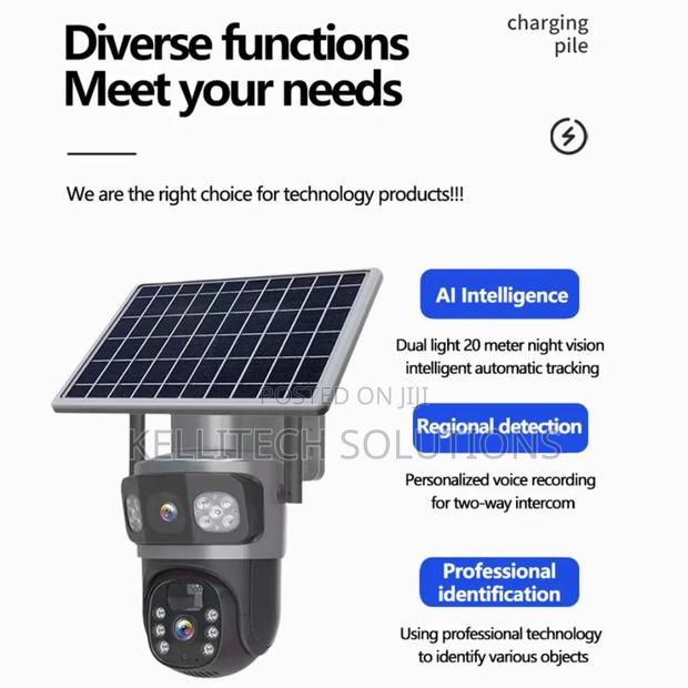 Solar 4g Dual Lens Eseecloud Cctv. All Networks photo 2