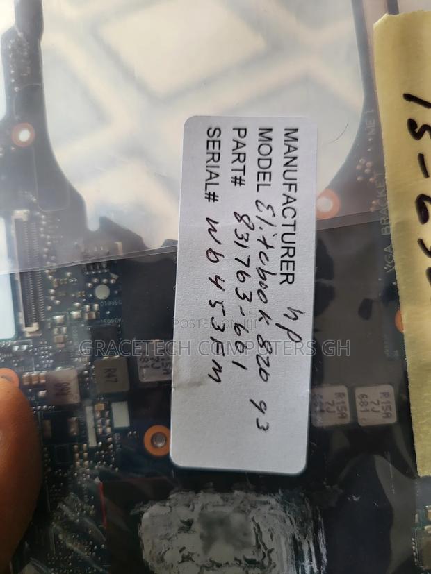 Hp Elitebook 820 G3 I5 6th Gen Motherboard photo 3