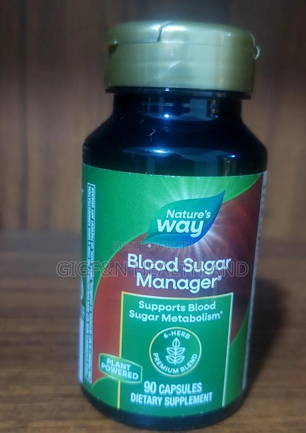 Nature's Way, Blood Sugar Support, 90 Capsules (2027 Expiry)