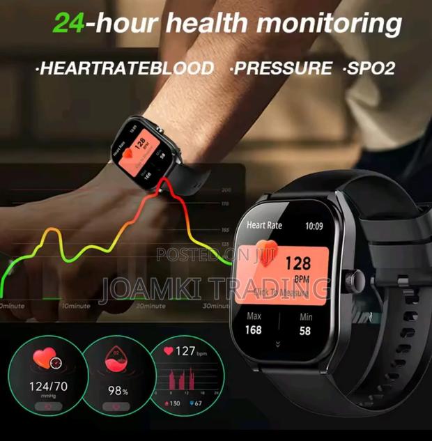 2.01" Curved Screen Smartwatch Men, Women, Bt Call, Ip68, photo 4