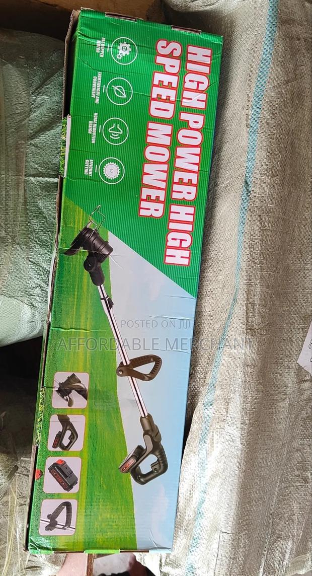 Portable Cordless Electric Handheld Lawn Mower · Photo 2