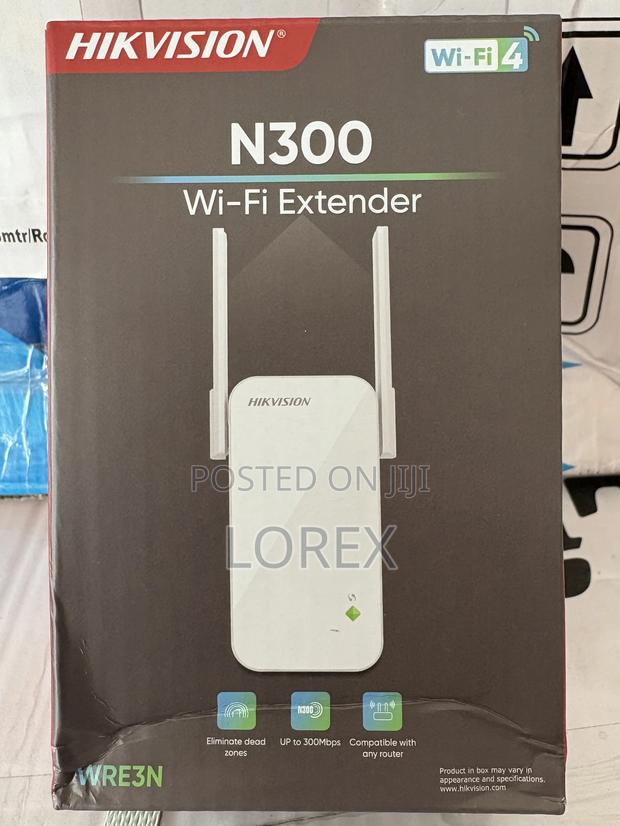 Hikvision Wifi Repeater Extender Wifi 4 Wre3n (No Lan Port) · Photo 4