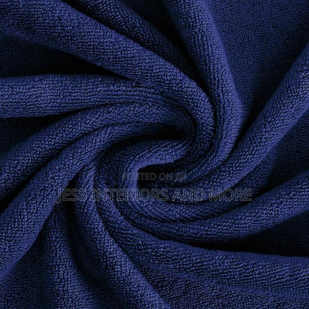 Feather Stitch 6-Piece 100% Cotton Bath Towel Set photo 3