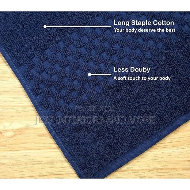Feather Stitch 6-Piece 100% Cotton Bath Towel Set photo 4