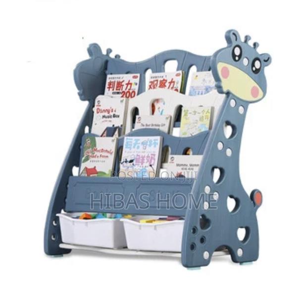 Giraffe Preschool Kids Book Shelves Storage Boxes 76*38*85 photo 2