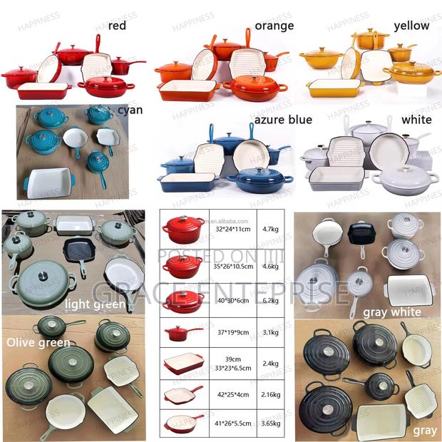 Quality and Affordable Iron Cookware Set(7pieces) · Photo 3