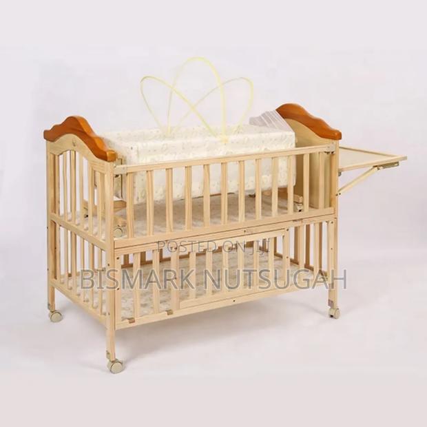 Modern Wooden Baby Cot Bed photo 8