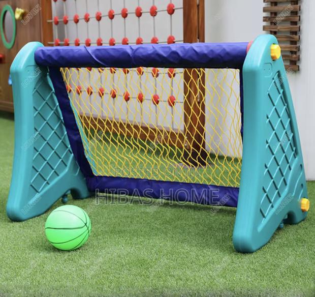Kindergarten Preschool Football Goal Post Ball 120*63*80 photo 3