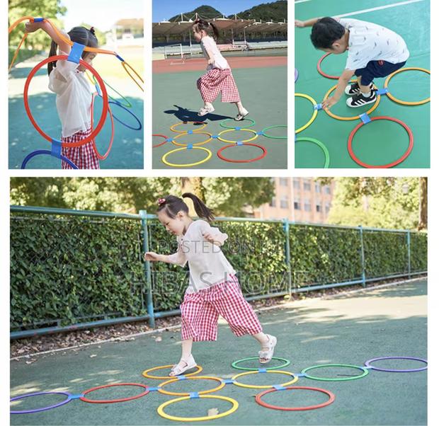 50cm Hopscotch Rings for Primarily Kids Agility Training