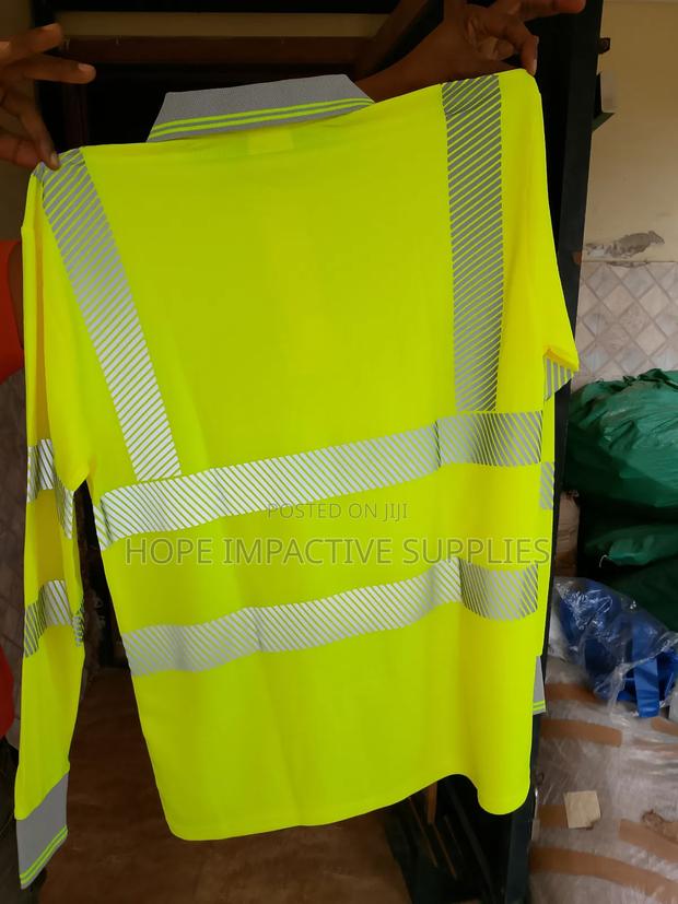 Hi-vis Reflective Polo Shirt(Collar And Roundneck)