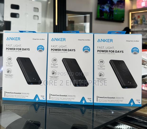 Anker 20000mah Power Bank (20w Pd) – Original · Photo 3