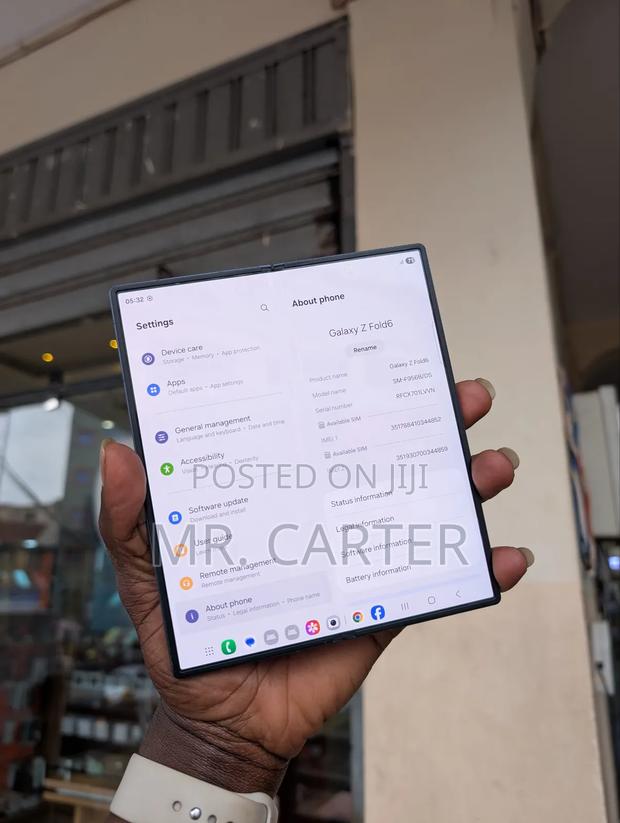New Samsung Galaxy Z Fold6 512 GB Blue photo 8