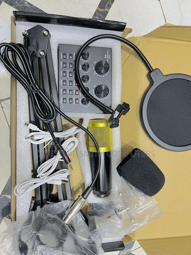 V8 Sound Card /Professional Condenser Mic photo 3