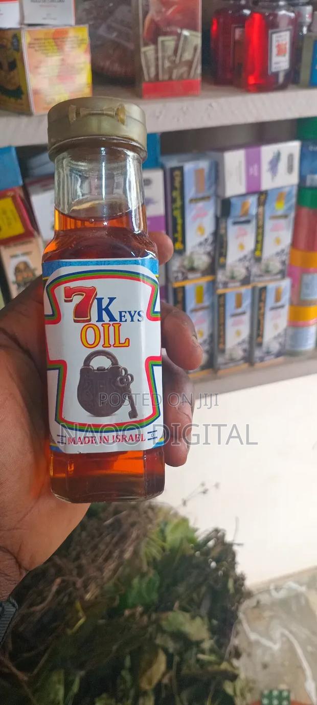 7 Keys Spiritual Oil for Opening Paths Blessings