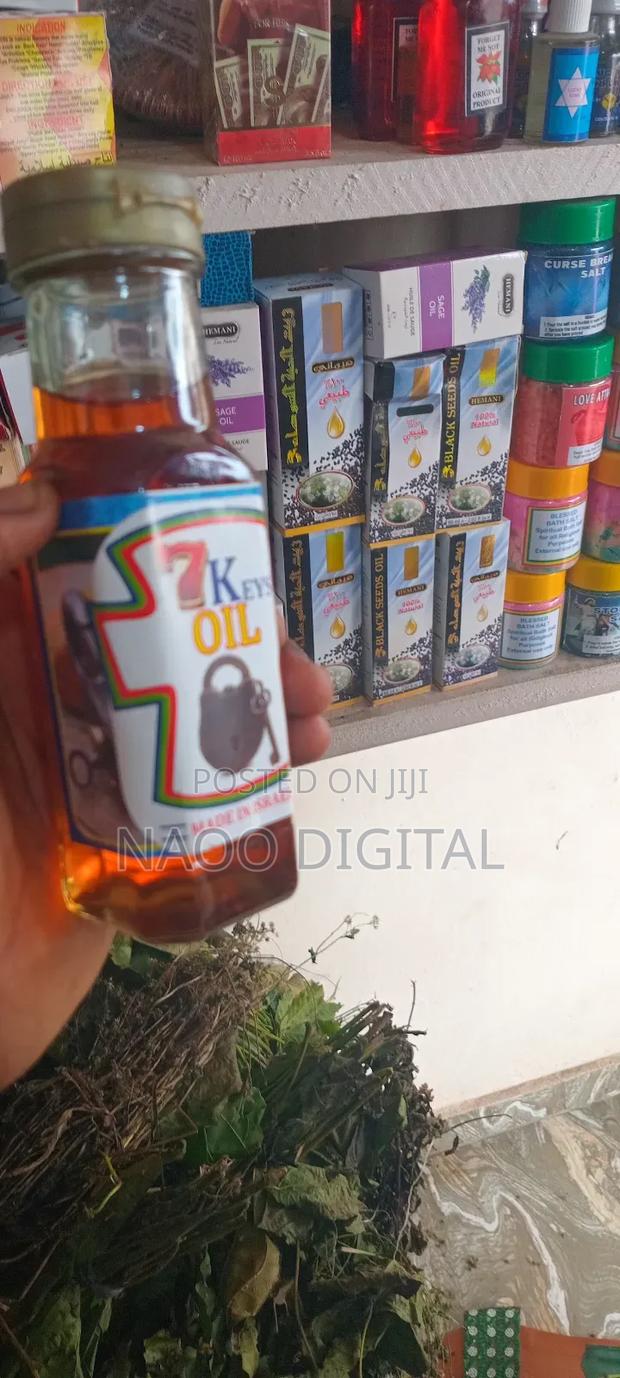 7 Keys Spiritual Oil for Opening Paths Blessings photo 2