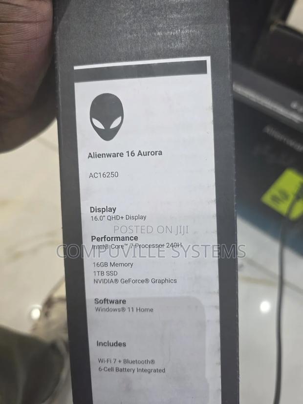 New Laptop Dell Alienware Aurora R16 16GB Intel Core Ultra 7 SSD 1T · Photo 1