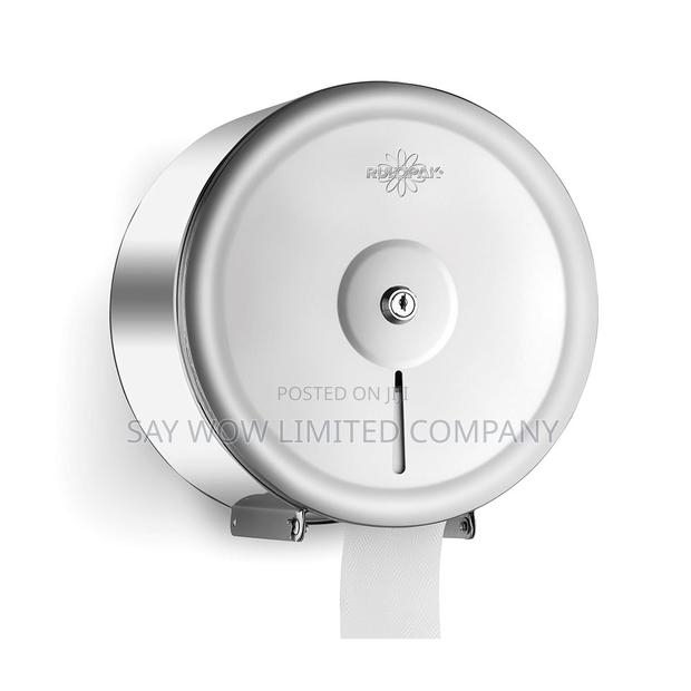 Rulopak Stainless Steel Jumbo Toilet Roll Dispenser · Photo 2
