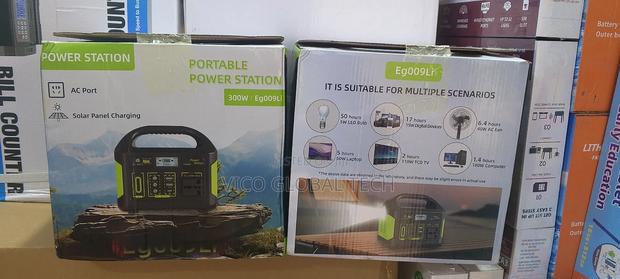 Portable Power Station 300w With and Without Solar Panel photo 6