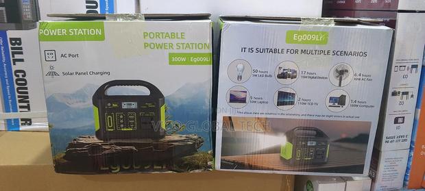 Portable Power Station 300w With and Without Solar Panel photo 7