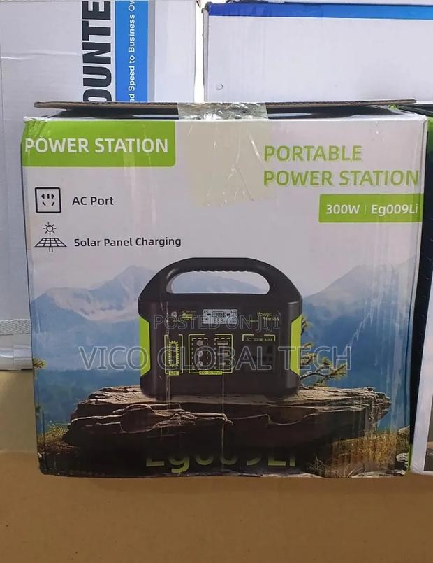 Portable Power Station 300w With and Without Solar Panel photo 2