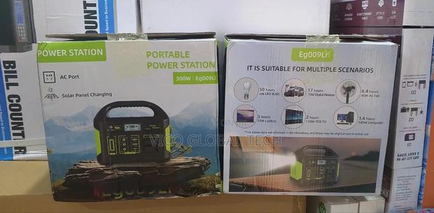 Portable Power Station 300w With and Without Solar Panel photo 5