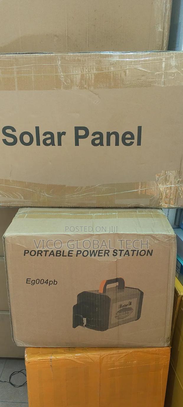 Portable Power Station 500w With and Without Solar Panel photo 8