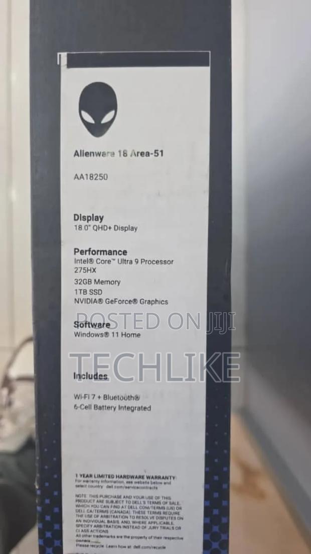 New Laptop Dell 32GB Intel Core Ultra 7 SSD 1T